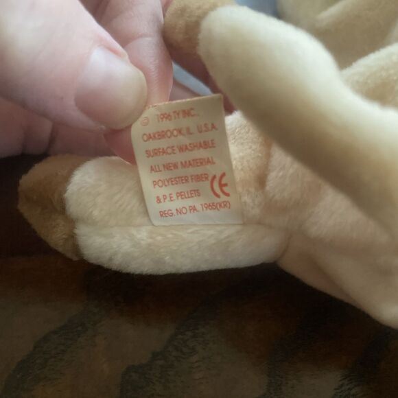 Ty Snip The Siamese Cat 1996 Beanie Baby Mint Tag With Tag Protector - Picture 11 of 13